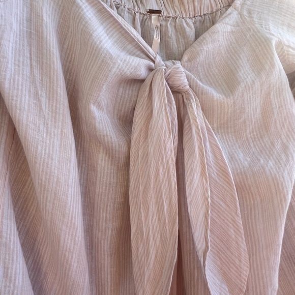 Free People Hello There Beautiful Off The Shoulder Blouse Top Size S - Picture 9 of 9